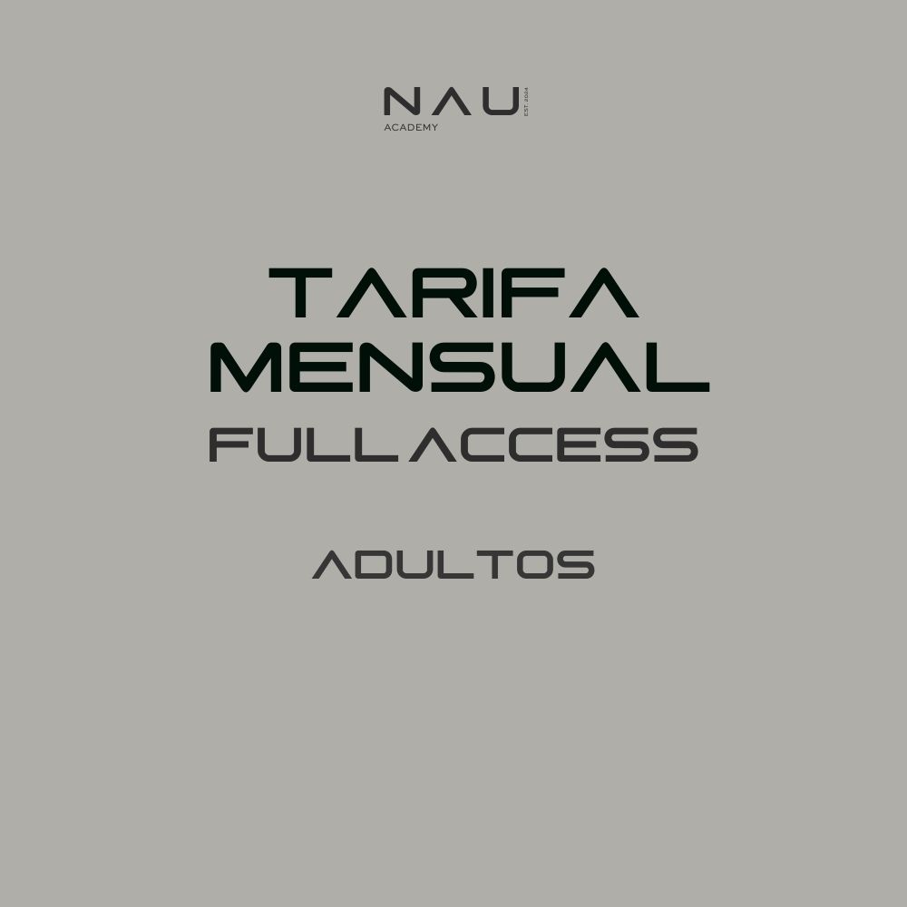 TARIFA MENSUAL FULL ACCESS (adultos)