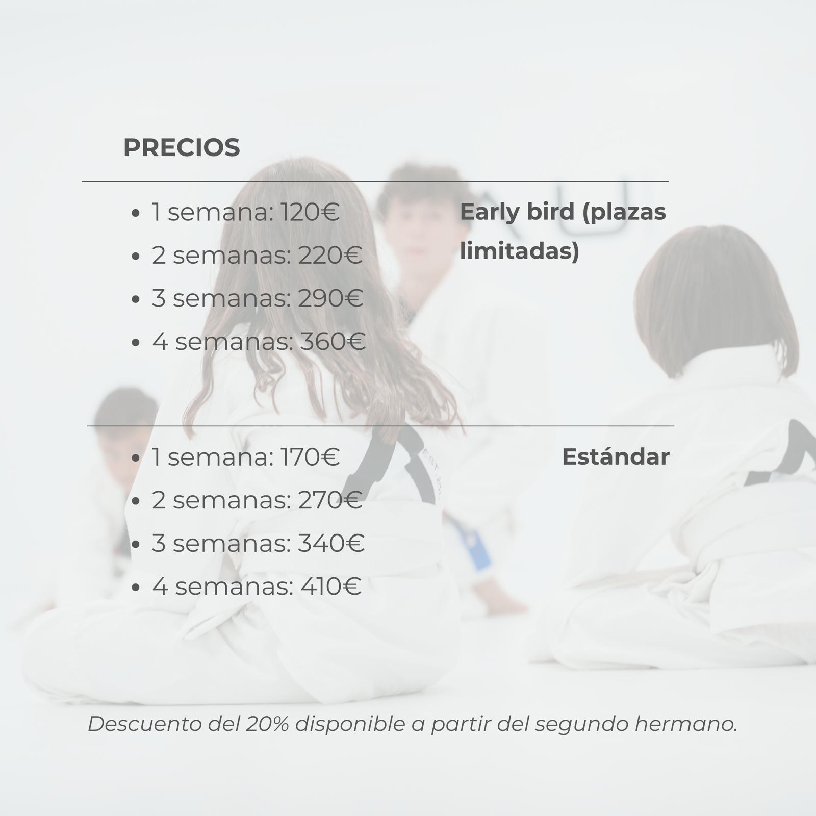 JUI JITSU SUMMER CAMP (Desde el 29 de Junio al 24 de Julio) - Imagen 4